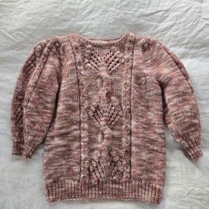 Sezane knit sweater, size small